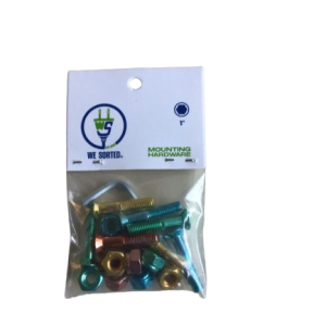 We Sorted Mounting Hardware “Colors