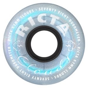 RICTA WHEELS 57mm IRIDESCENT CLOUDS BLUE 78A